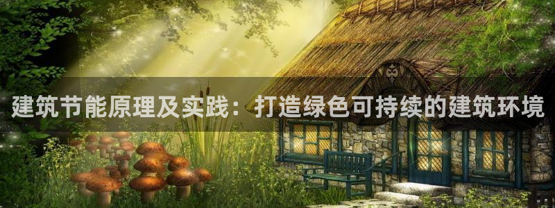 e尊国际7779：建筑节能原理及实践：打造绿色可持续的建筑环境