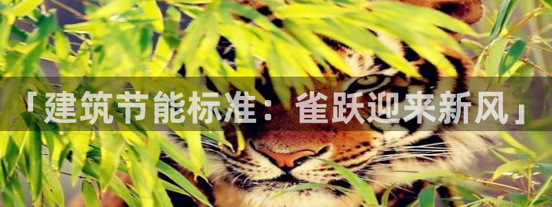 e尊国际官网·网址：「建筑节能标准：雀跃迎来新风」