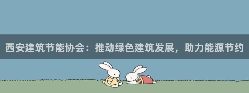 e尊国际官网·网址：西安建筑节能协会：推动绿色建筑发展，助力能源节约