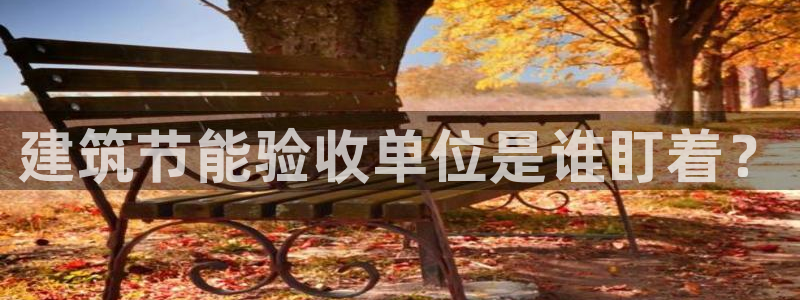 e尊国际的手机登录网站：建筑节能验收单位是谁盯着？