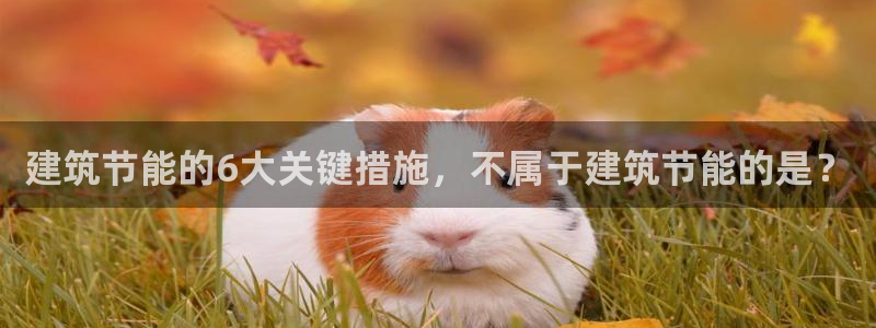 e尊国际官网app：建筑节能的6大关键措施，不属于建筑节能的是？