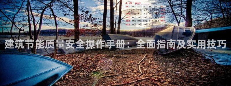 e尊国际平台：建筑节能质量安全操作手册：全面指南及实用技巧