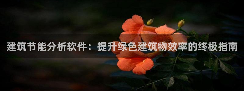 E尊国际：建筑节能分析软件：提升绿色建筑物效率的终极指南