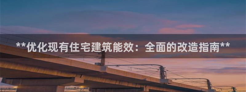 e尊国际-e尊国际官网：**优化现有住宅建筑能效：全面的改造指南**