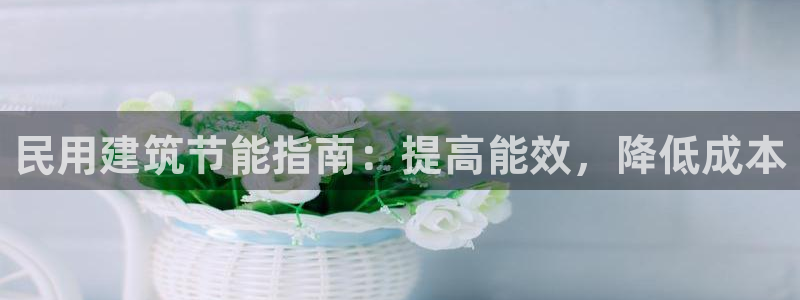 e尊体育：民用建筑节能指南：提高能效，降低成本