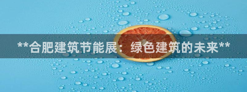 e尊国际app：**合肥建筑节能展：绿色建筑的未来**