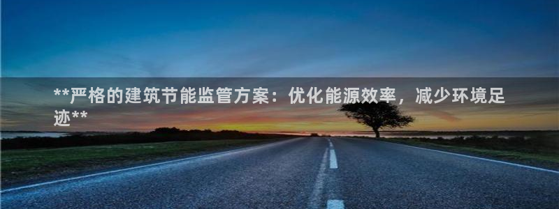 e尊国际娱乐官网下载：**严格的建筑节能监管方案：优化能源效率，减少环境足
迹**