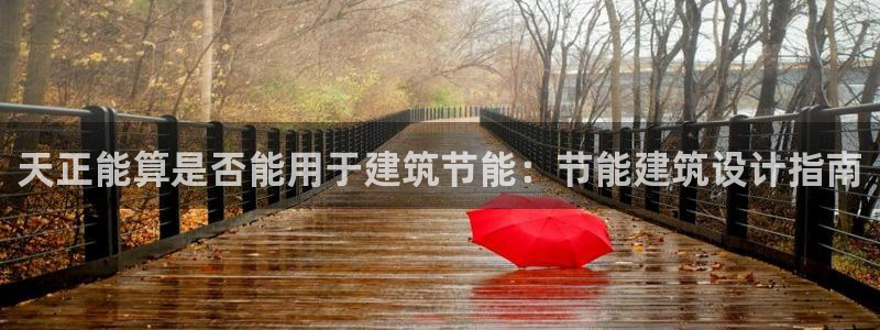 e尊国际客服：天正能算是否能用于建筑节能：节能建筑设计指南