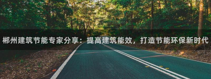 e尊国际官网app：郴州建筑节能专家分享：提高建筑能效，打造节能环保新时代